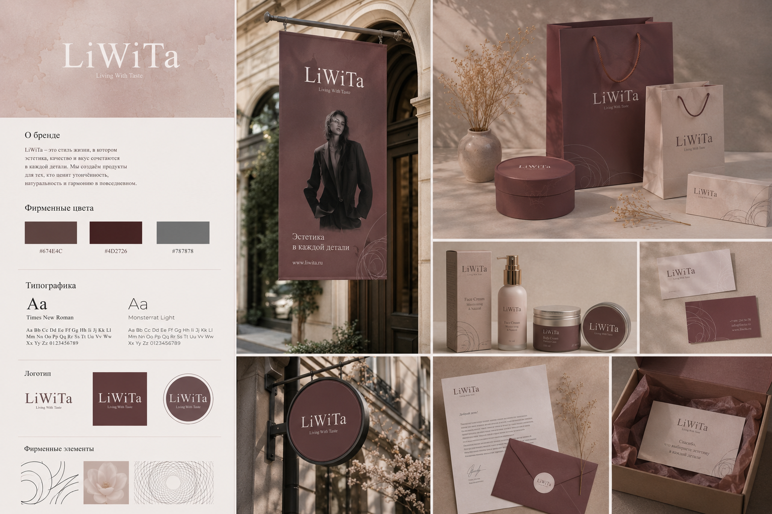 Фирменный стиль LiWiTa